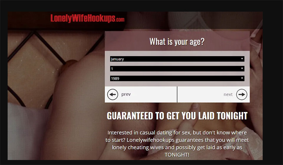 LonelyWifeHookups Review