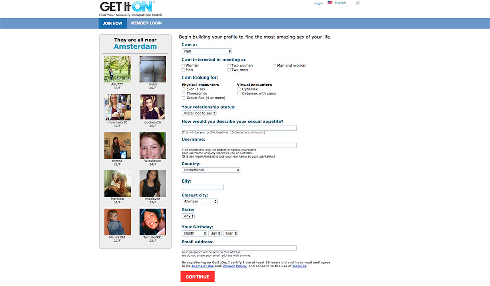 Contacting Other Users On Get It On