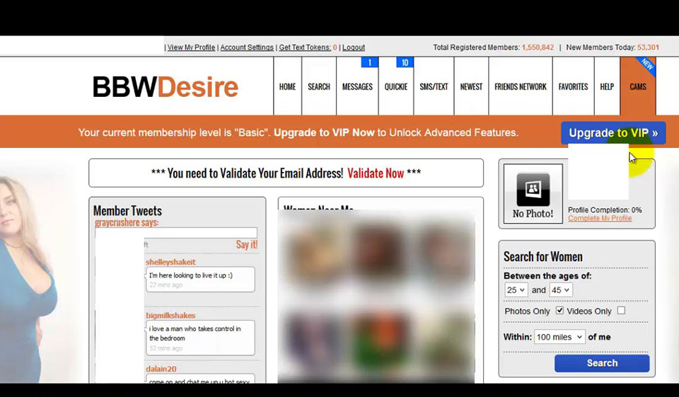 Members Quality BBWDesire