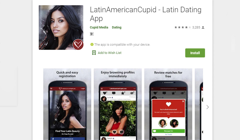 LatinAmericanCupid Messaging Features for Registered Members