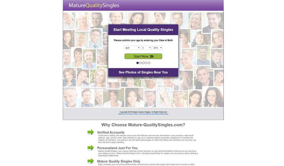 MatureQuality Singles Review 2025
