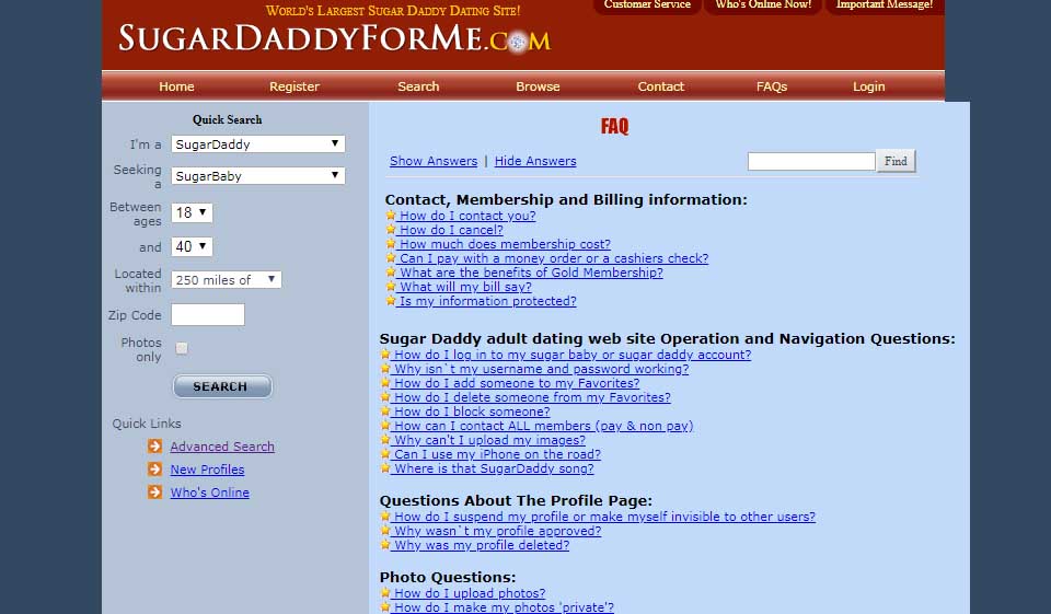 SugarDaddyForMe Let Moderation Team Approve Profile Before You Message