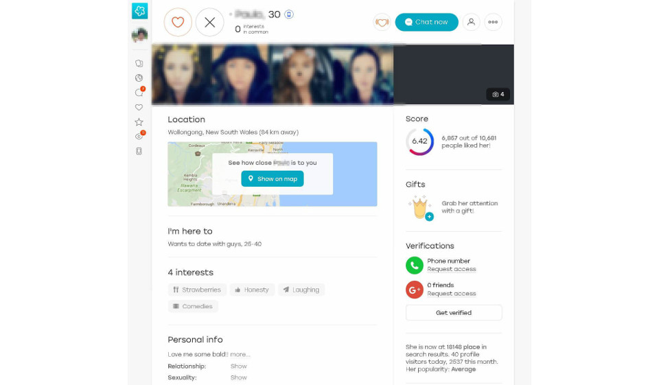 Blendr The users’ sexual identity