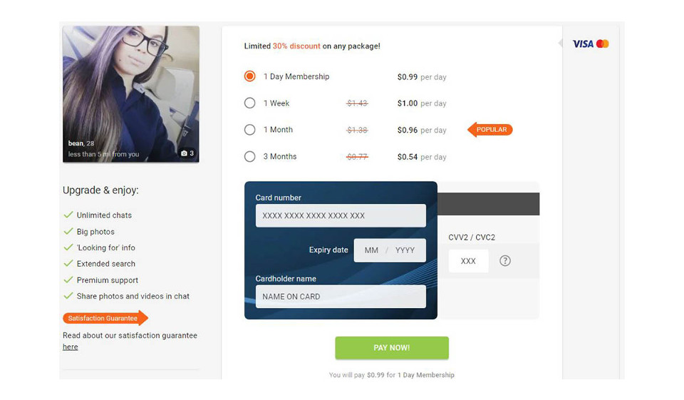 Payment Details Cheekylovers