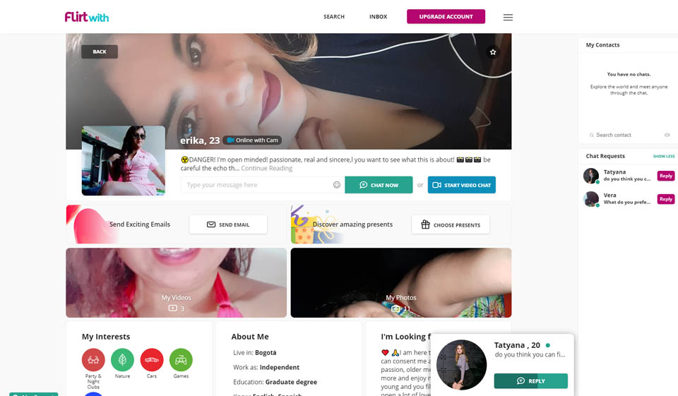 Exchanging Messages With The Site Users