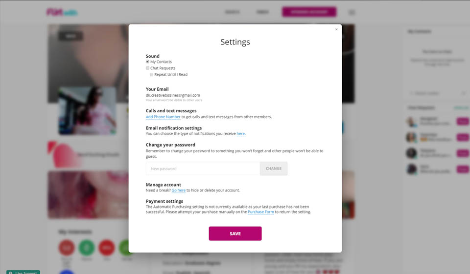 Reaching The Right Section On The Site