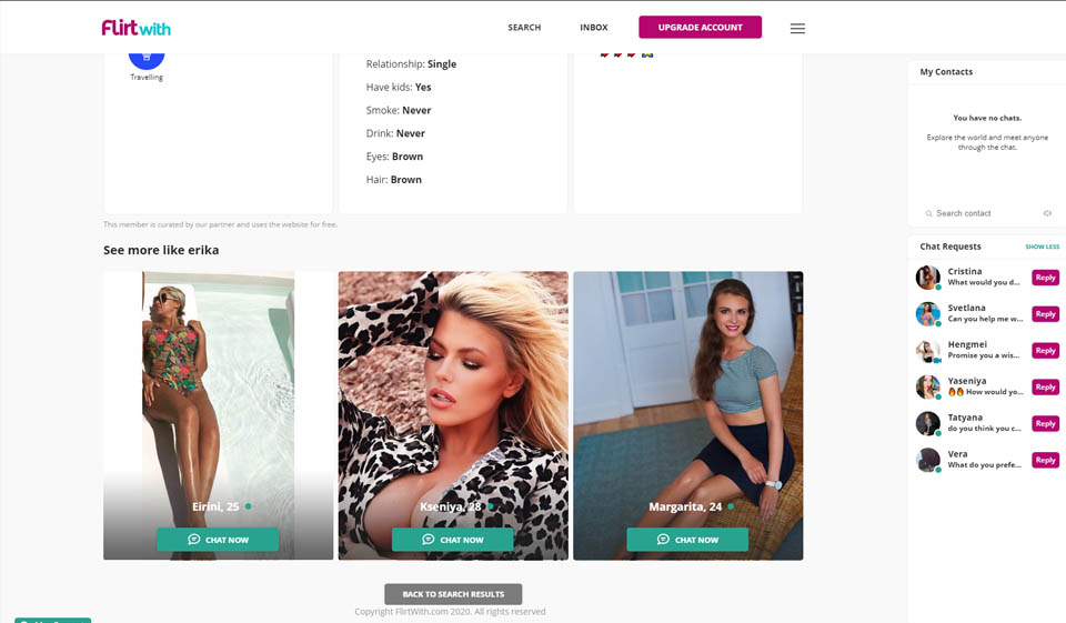 Let’s Compare Free And Paid Subscription On The Site