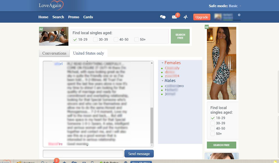 LoveAgain Registration Process