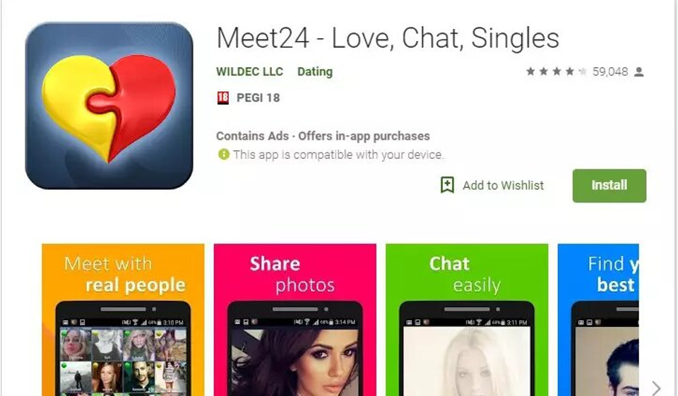 Meet24 Profile Layout