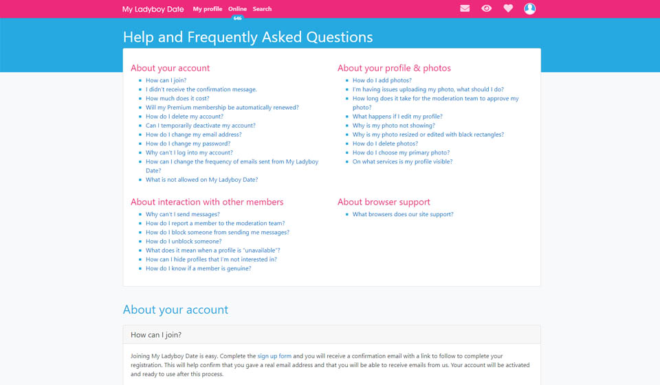 Myladyboy More Features