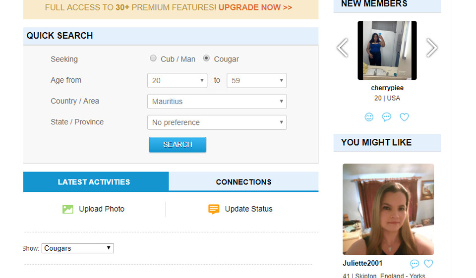 Older Women Registration