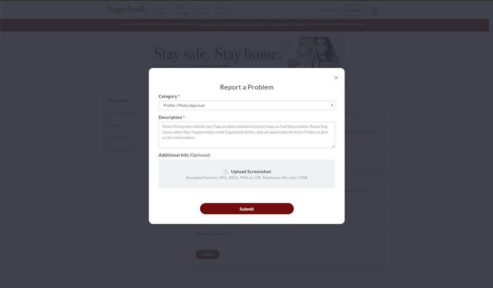 Sugarbook: Let’s Benefit From The Site Special Features