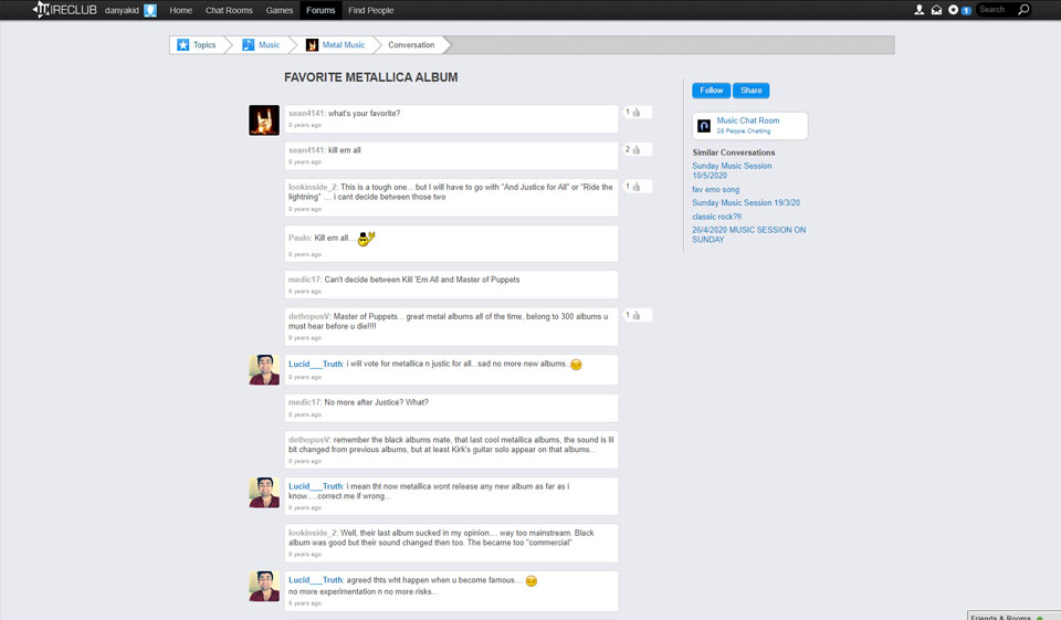Wireclub A Few Words About the Design and Usability