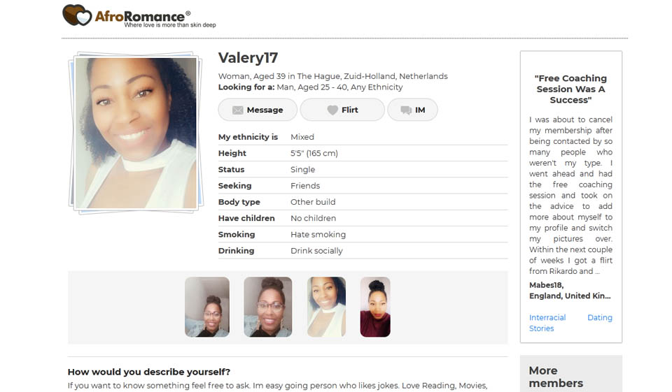 AfroRomance Different AfroRomance Services and Their Costs