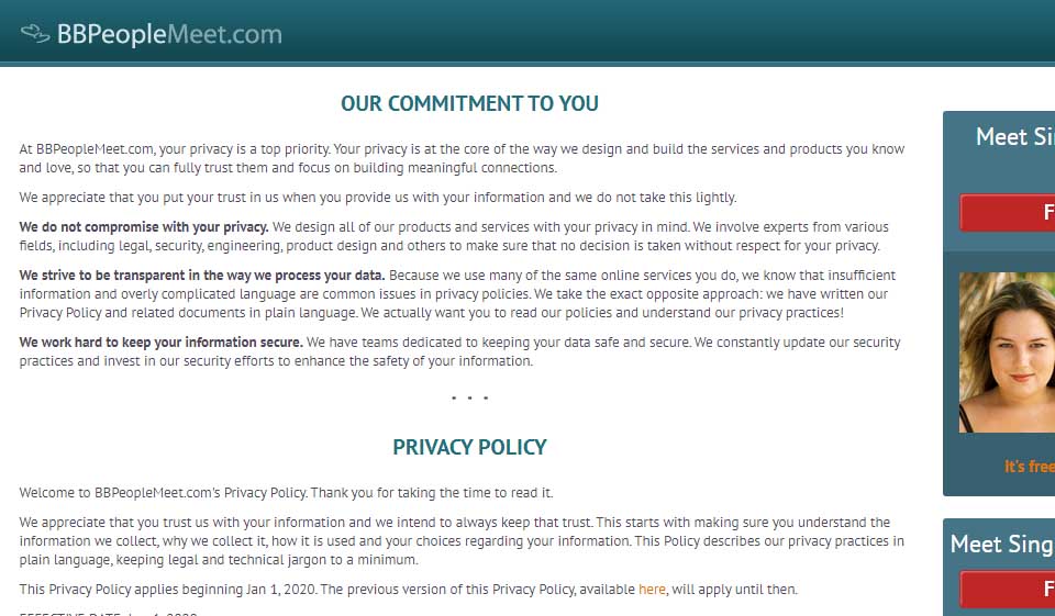 BBPeopleMeet Summary