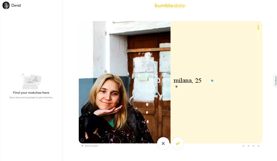Bumble Application Compatible with Android and iOS Devices