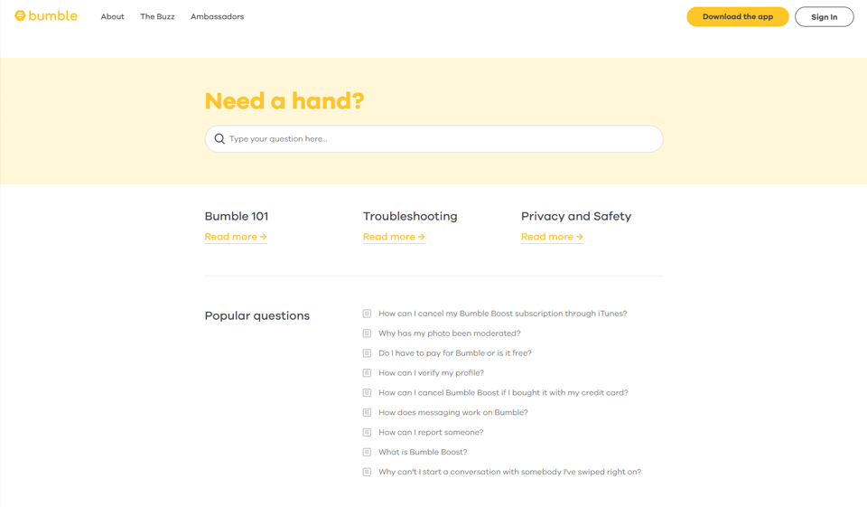 Prices of Bumble Subscription and Credits