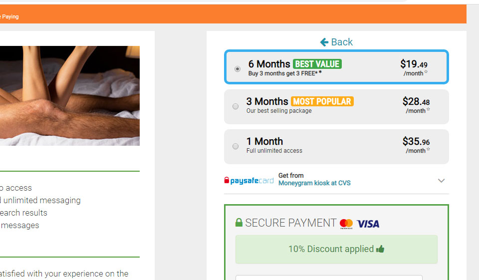 The Adult Hub Costs and Prices