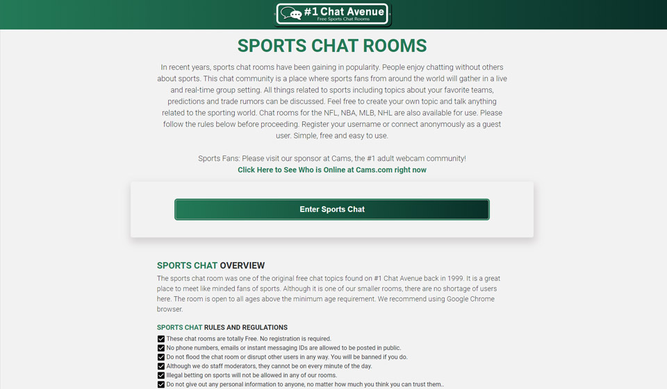 Chat Avenue Review 2020: A Simple and Free Chat Room Service