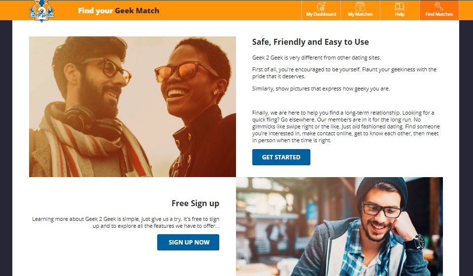 Geek2Geek Can The Portal Provide Save Dating?