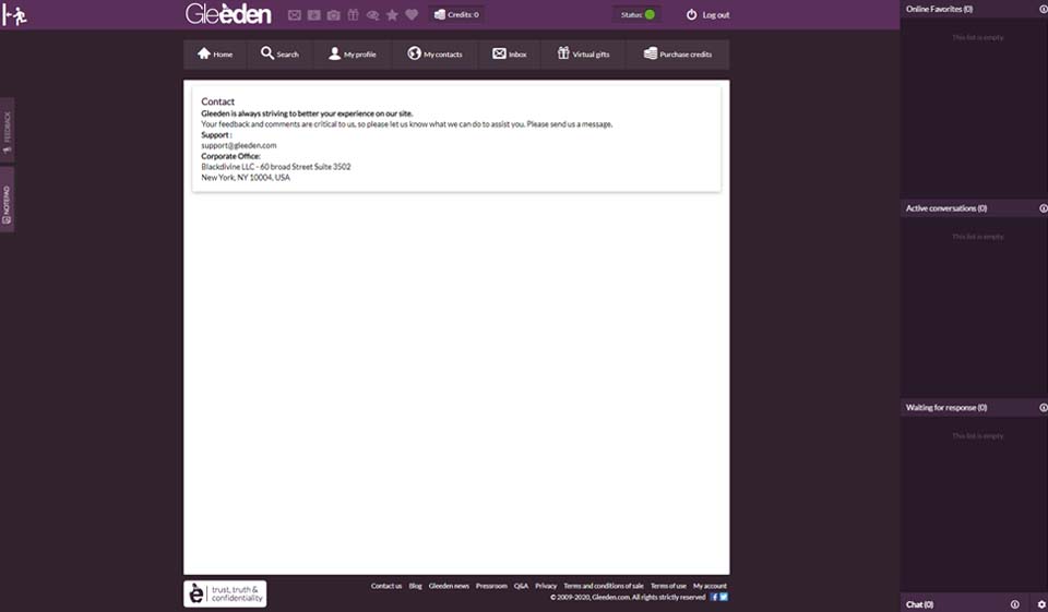 Gleeden Special Features