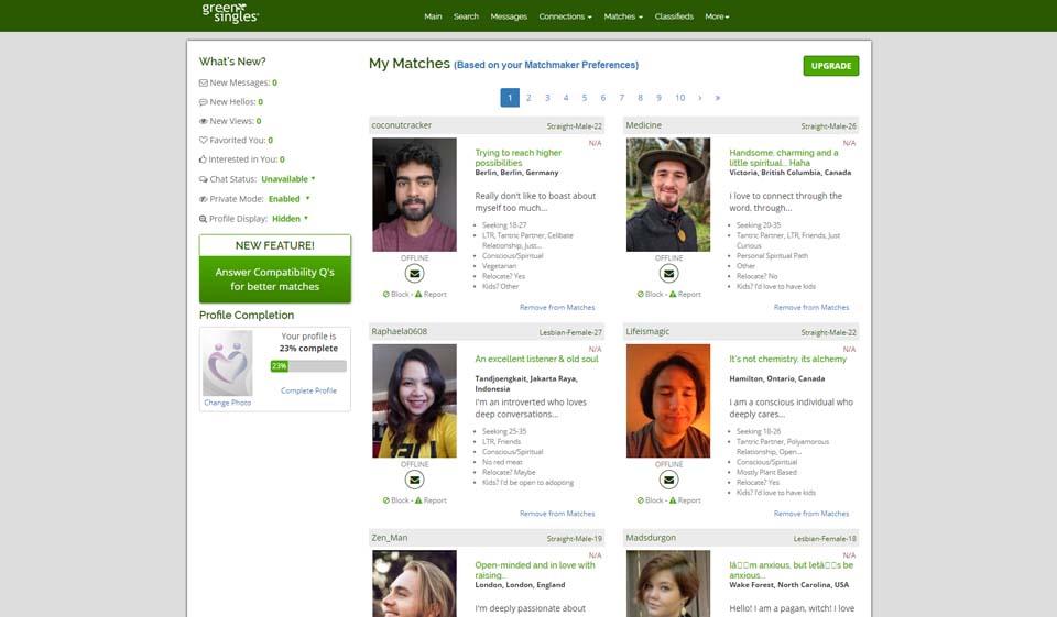 Green Singles Payment Systems Are Accessible