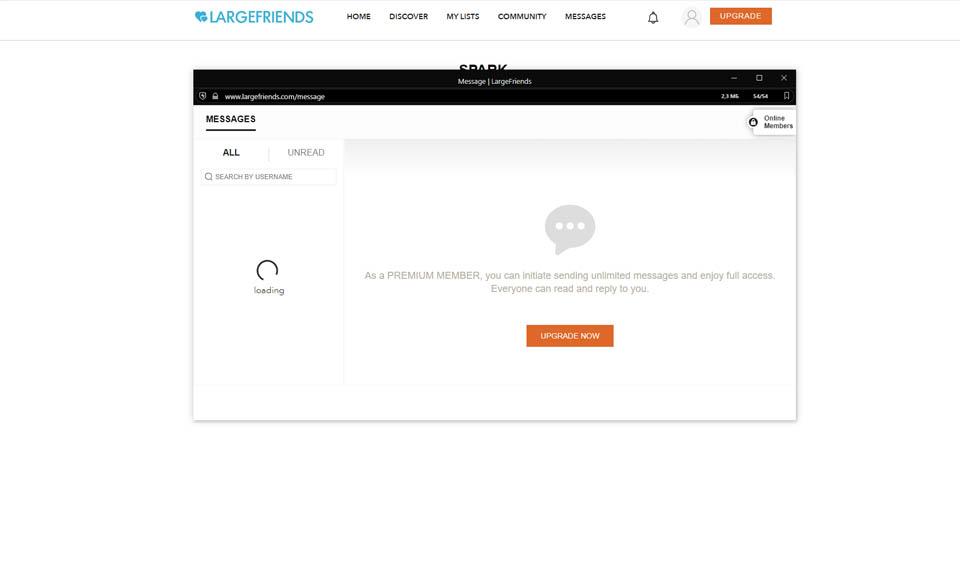 Large Friends Make a Payment