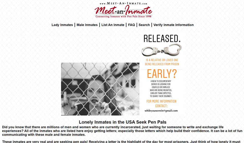 Meet An Inmate Review 2025