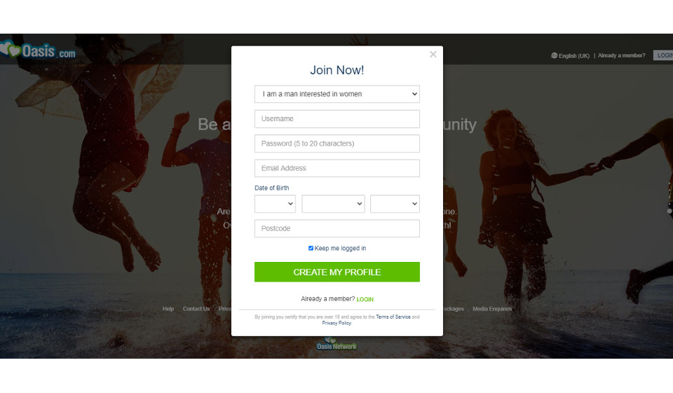 What is Oasis Dating