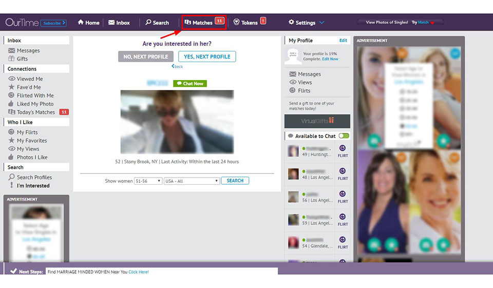 OurTime Review: Best Dating Platform for People above 50