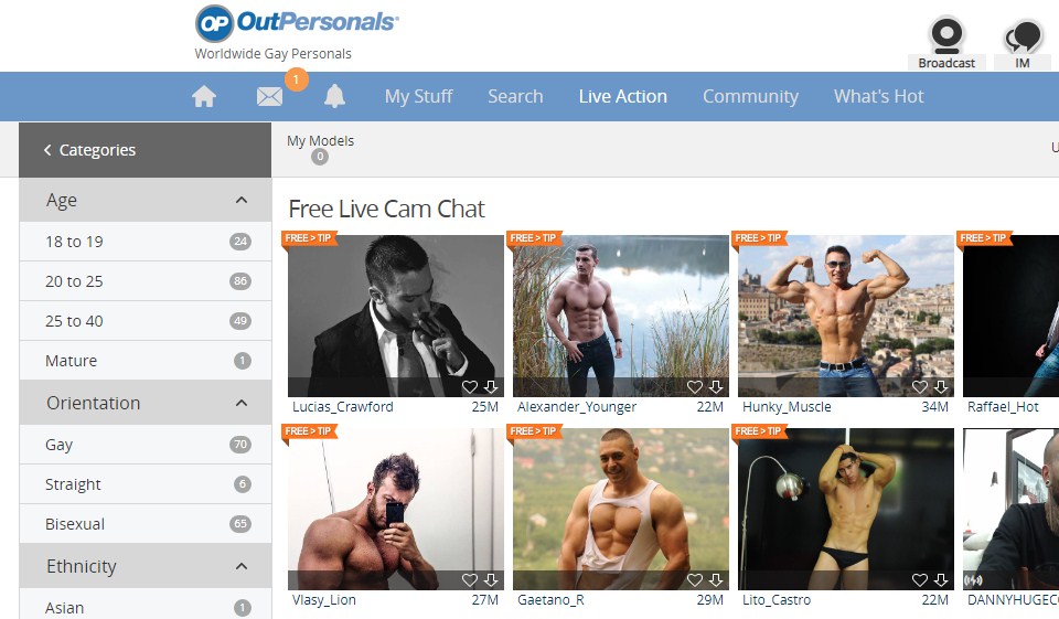 OutPersonals How to Pay for Subscription?