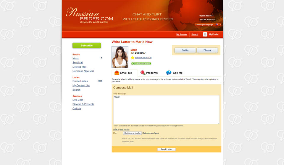 RussianBrides - cost