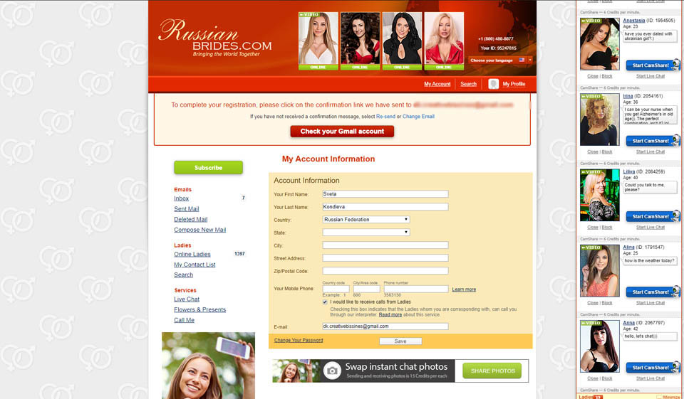 RussianBrides - An Introduction