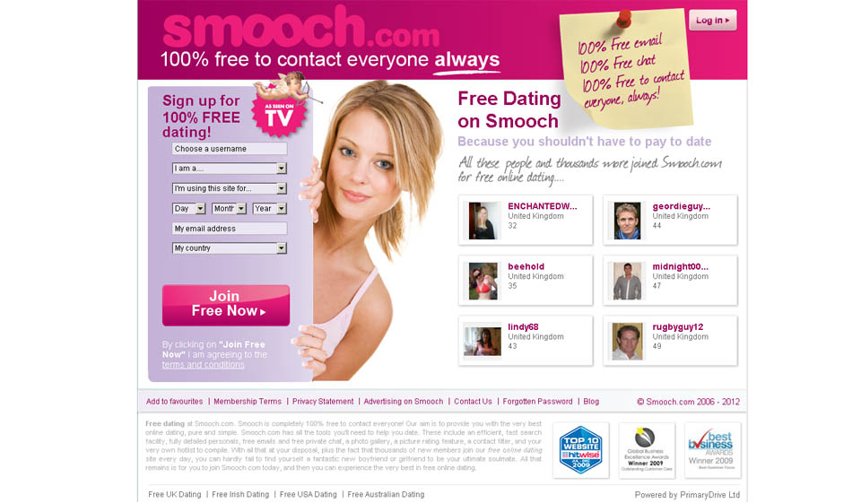 What the Smooch dating service is all about?