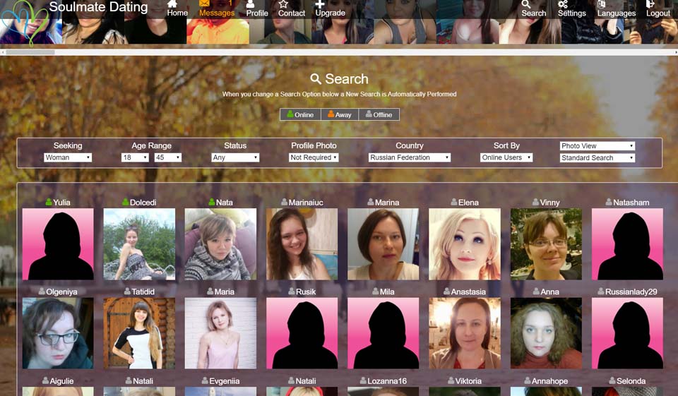 Sign-up process & login info