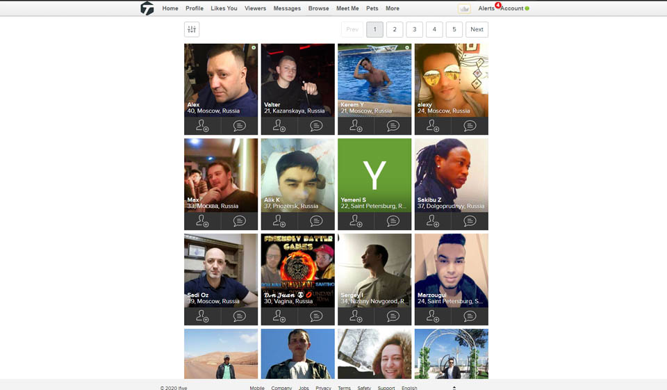 The Process of Signing up and Logging in to the Website