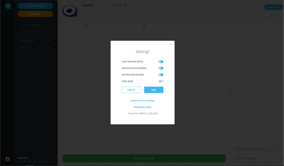 Sign-up Process And Login Info