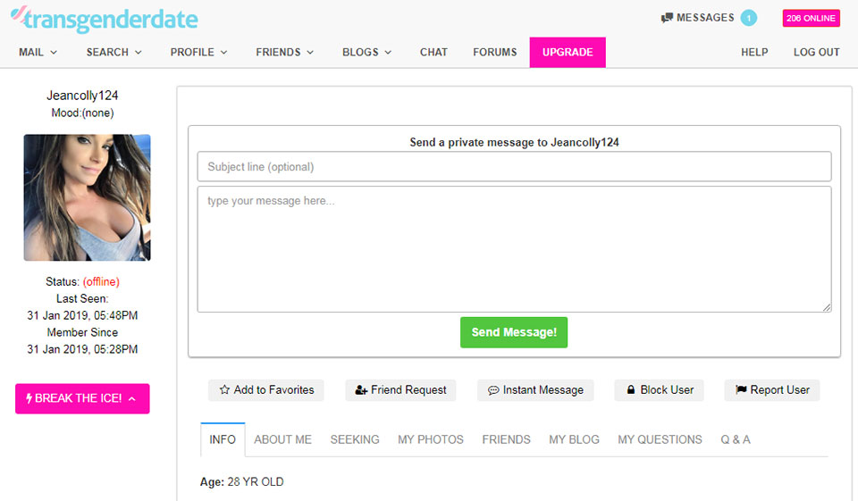 TransgenderDate Costs and Prices