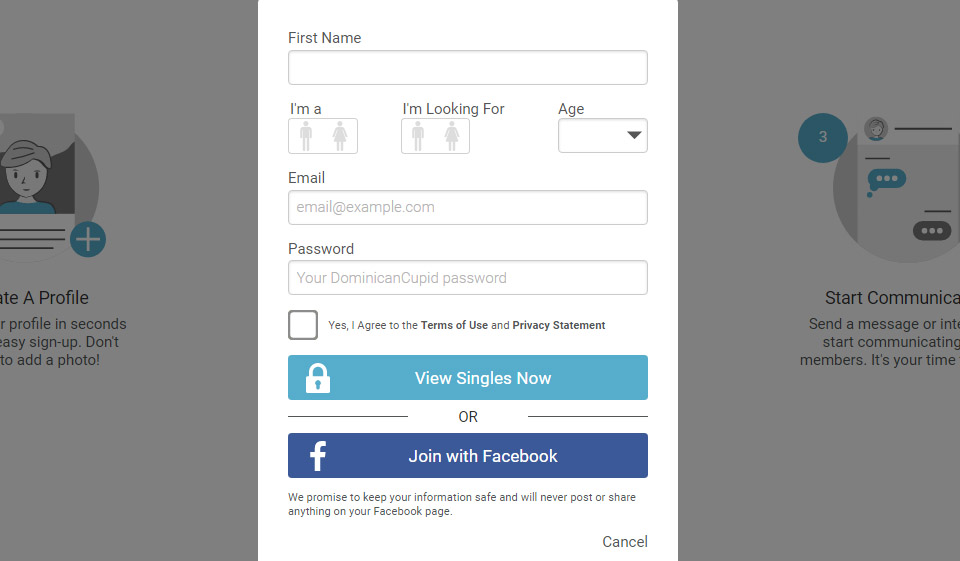 DominicanCupid Desktop