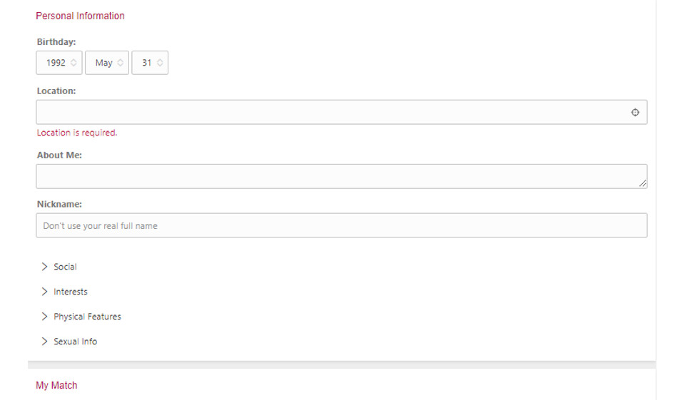 AdultSpace Special Features