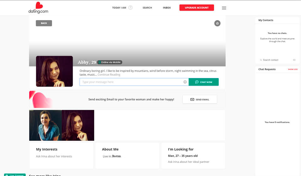 Dating.com Review 2020 All the secrets of the website