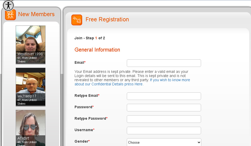 Dating4Disabled Sign-Up Process & Login Info