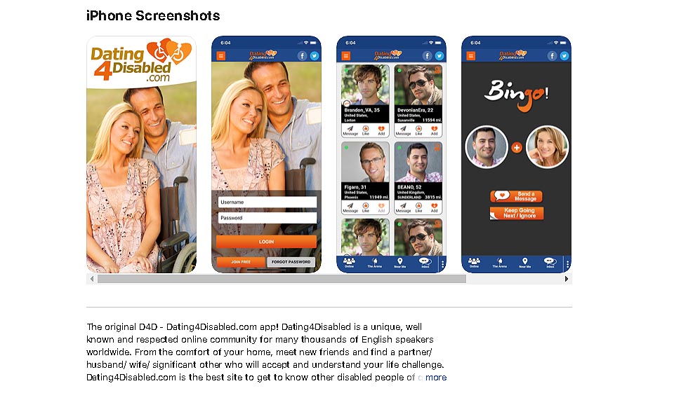 Dating4Disabled How to pay