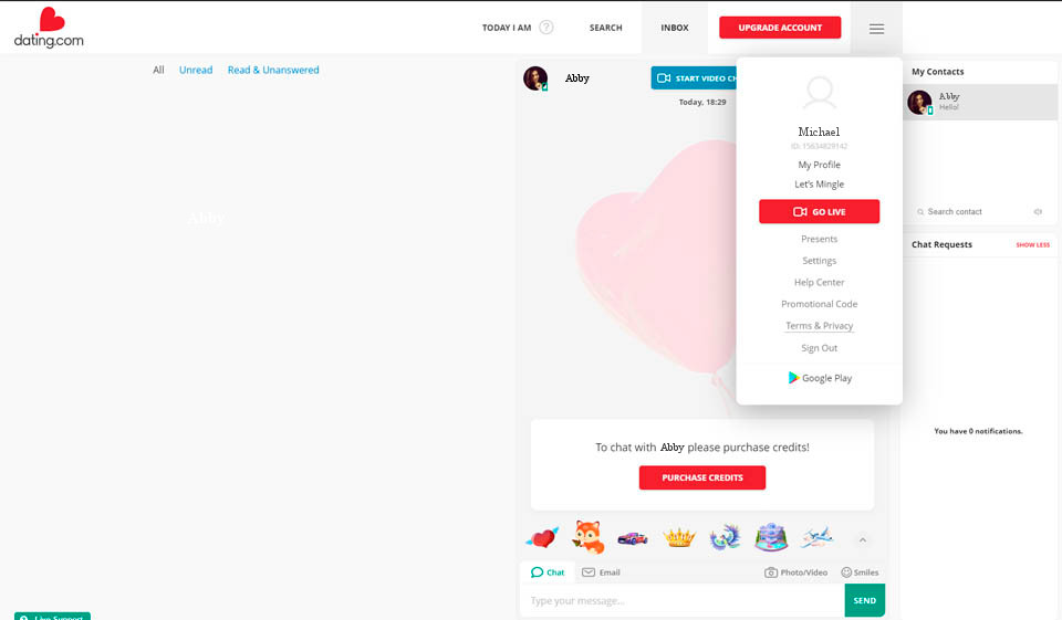 Dating.com Review 2020 All the secrets of the website