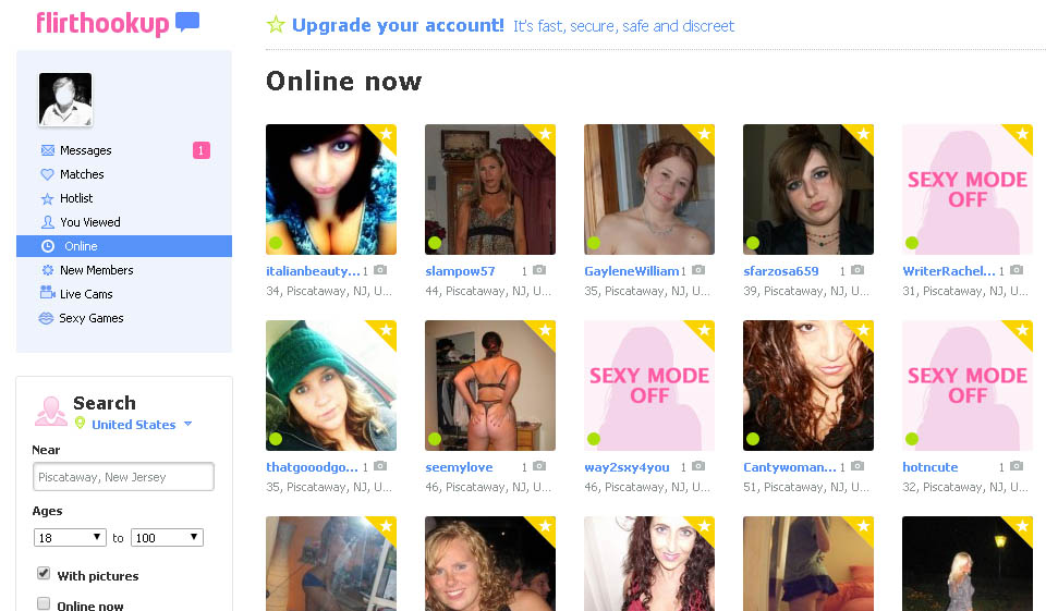 FlirtHookup Messaging