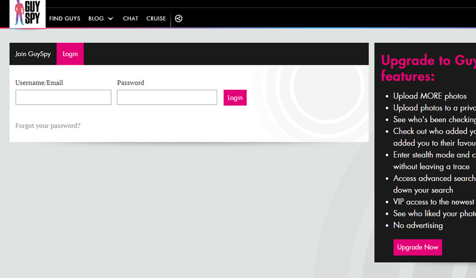 GuySpy How to: Becoming a member