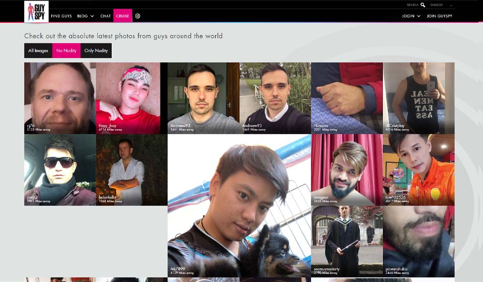 GuySpy Layout & Design