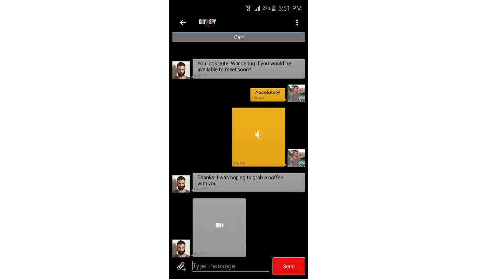 GuySpy Preventing scams on the site