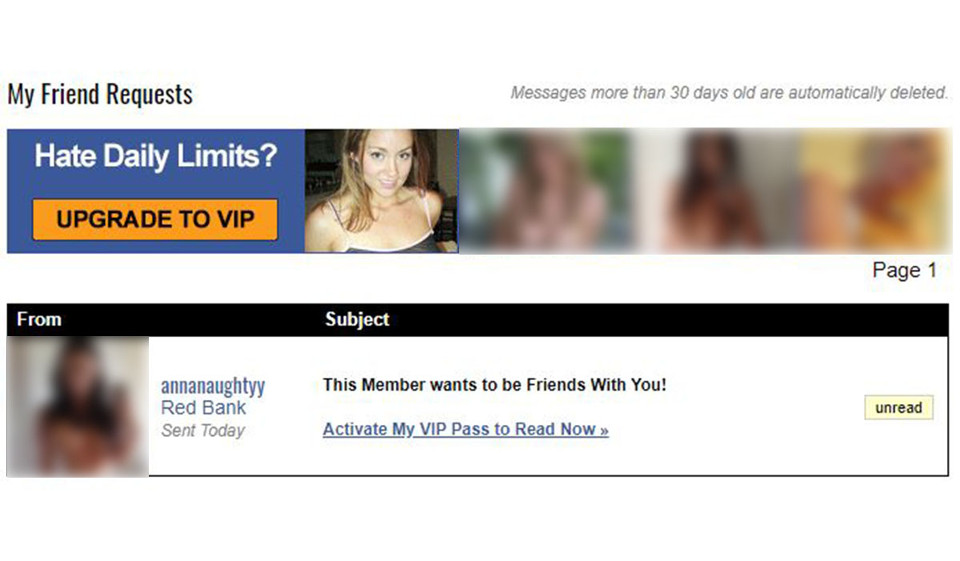 Milfaholic Design and Usability