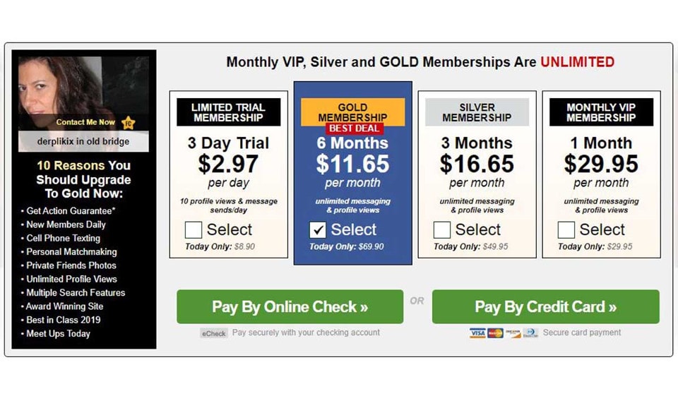 Milfaholic Costs and Prices